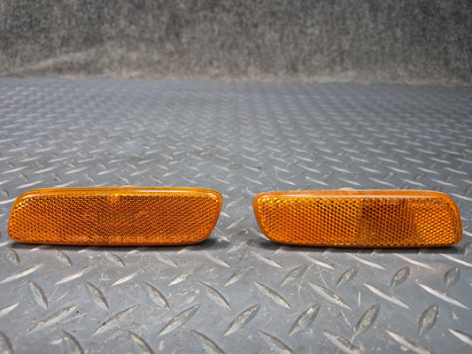 98-00 Lexus UCF20L LS400 Front Bumper Left Right Side Marker Light Lamp Set OEM