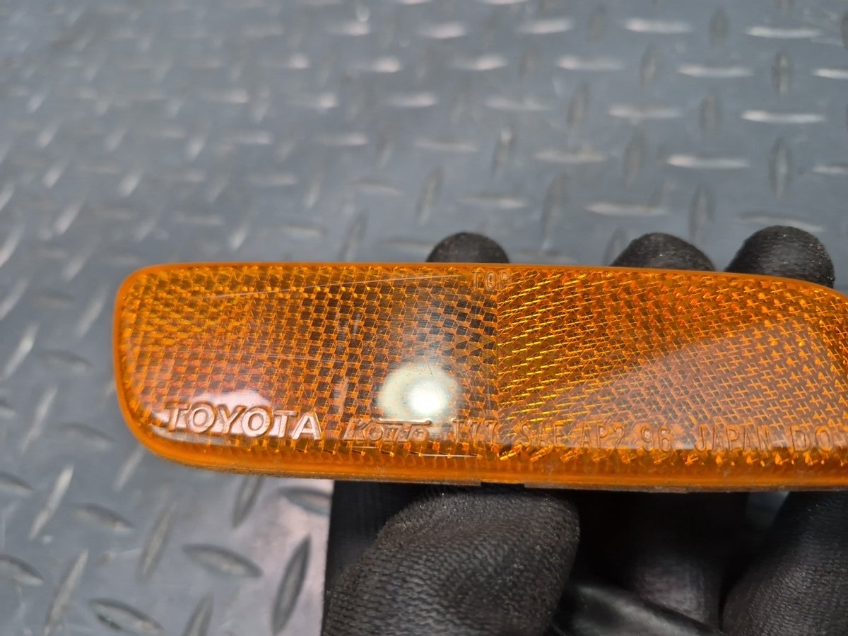 98-00 Lexus UCF20L LS400 Front Bumper Left Right Side Marker Light Lamp Set OEM
