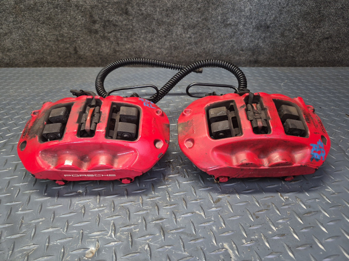 2008-2010 Porsche Cayenne 957 Rear Left & Right Brembo Brake Caliper Set of 2