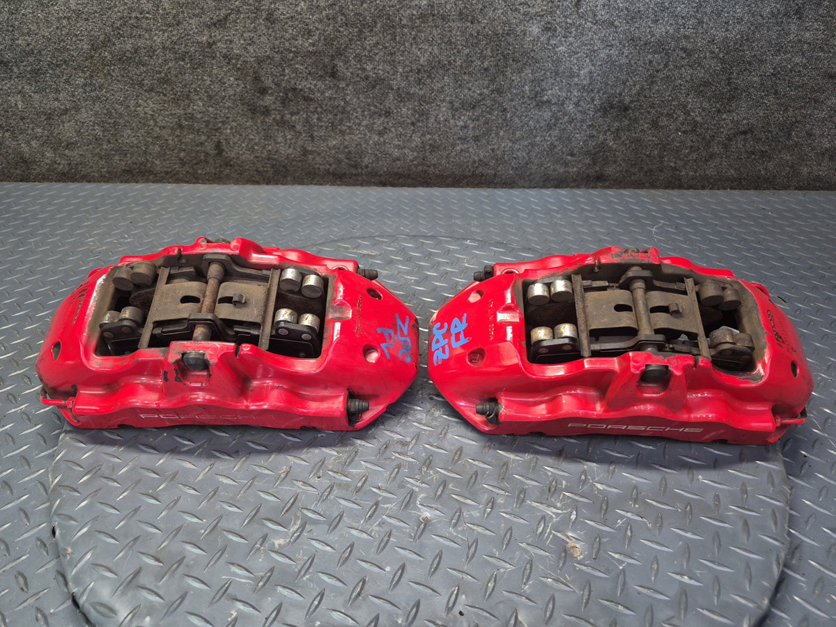 2008-2010 Porsche Cayenne 957 Turbo 380MM Front Brembo Brake Caliper Set of 2
