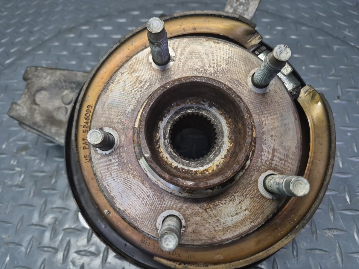 05-08 Chevrolet Corvette C6 Rear Left Spindle Knuckle Wheel Hub Bearing OEM