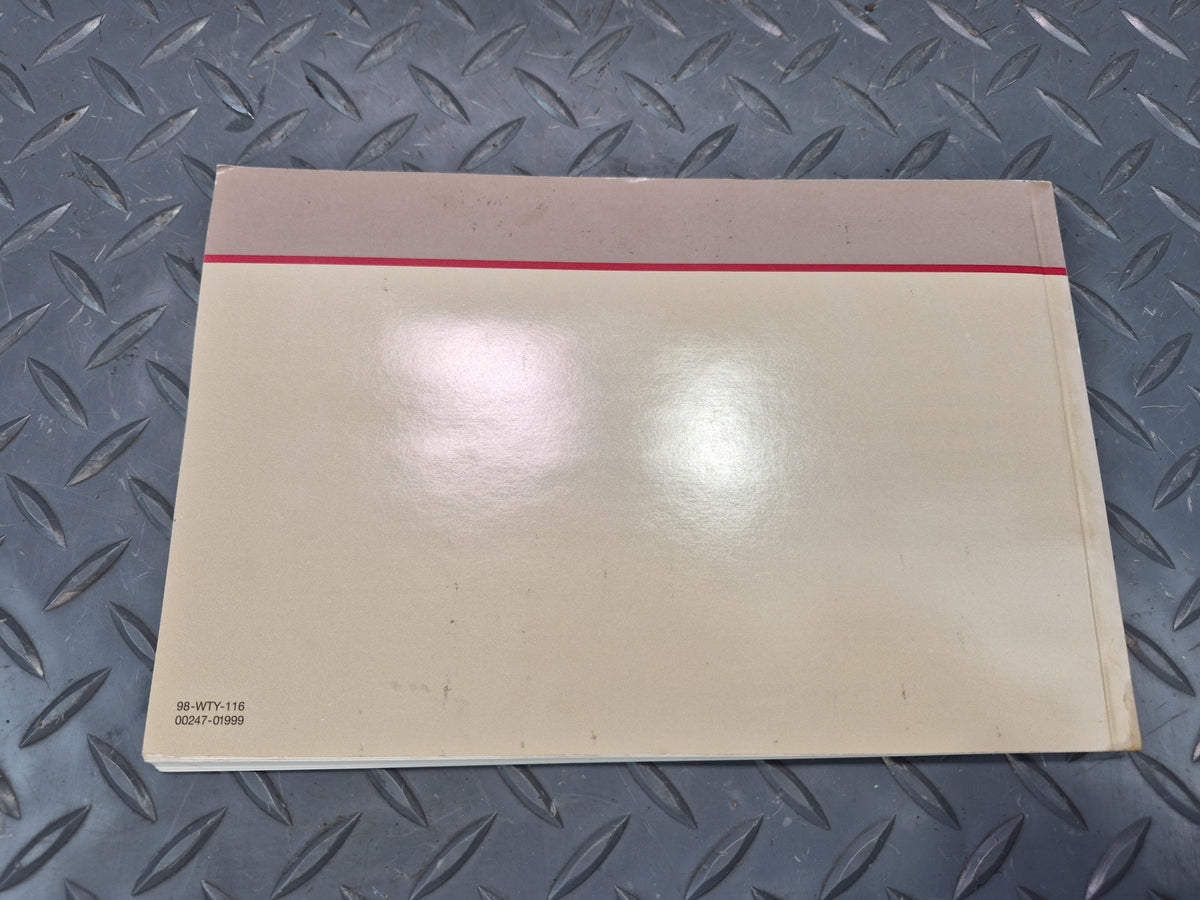 1999 Lexus UCF20L LS400 Owners Guide Manual Book Set w Case OEM