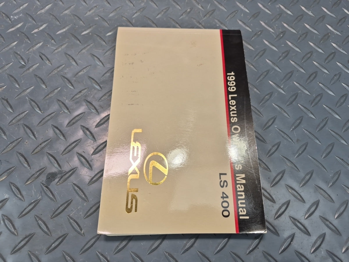 1999 Lexus UCF20L LS400 Owners Guide Manual Book Set w Case OEM