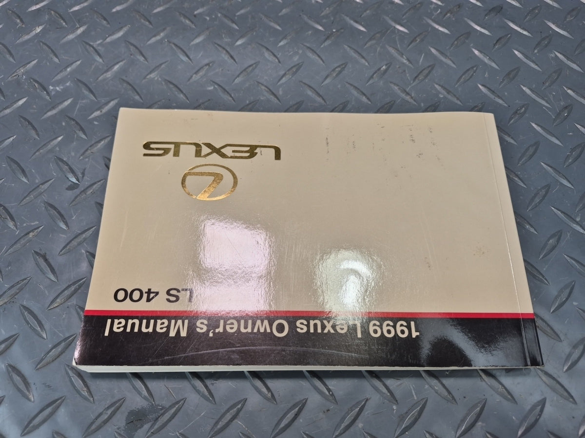 1999 Lexus UCF20L LS400 Owners Guide Manual Book Set w Case OEM