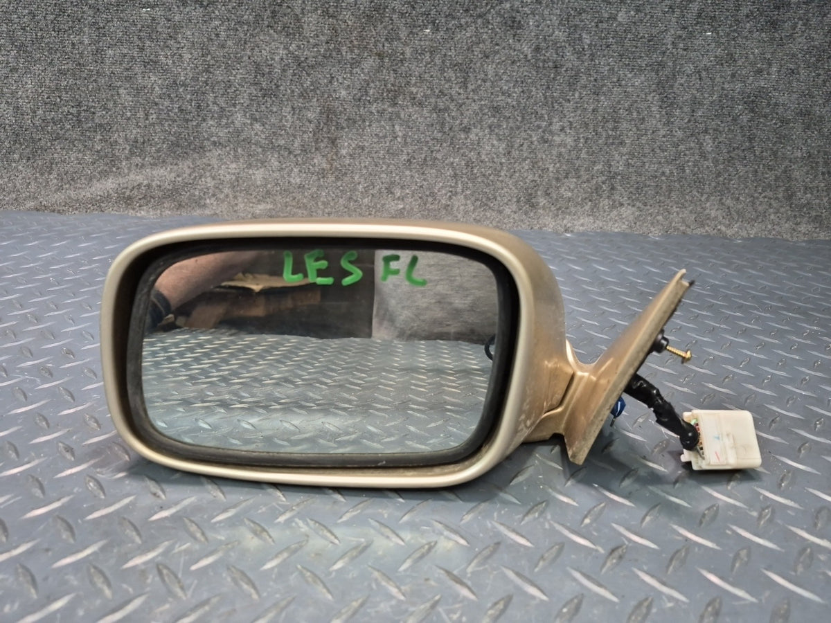 98-99 Lexus UCF20L LS400 Left Door Exterior Side View Heated Mirror Gold OEM
