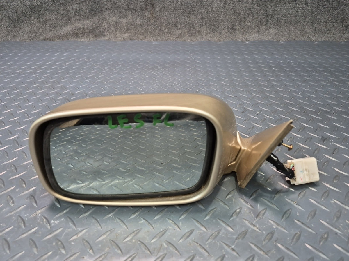 98-99 Lexus UCF20L LS400 Left Door Exterior Side View Heated Mirror Gold OEM