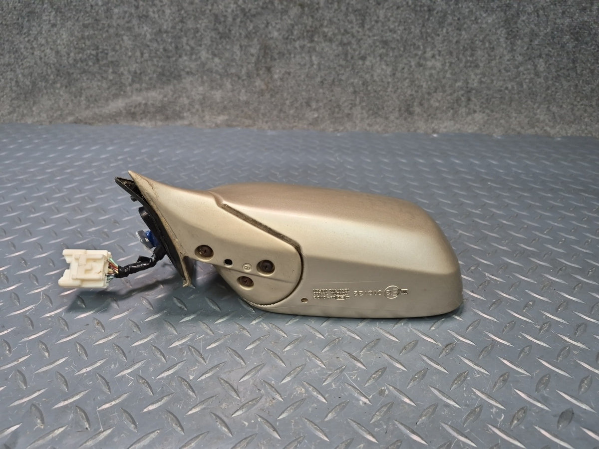 98-99 Lexus UCF20L LS400 Left Door Exterior Side View Heated Mirror Gold OEM