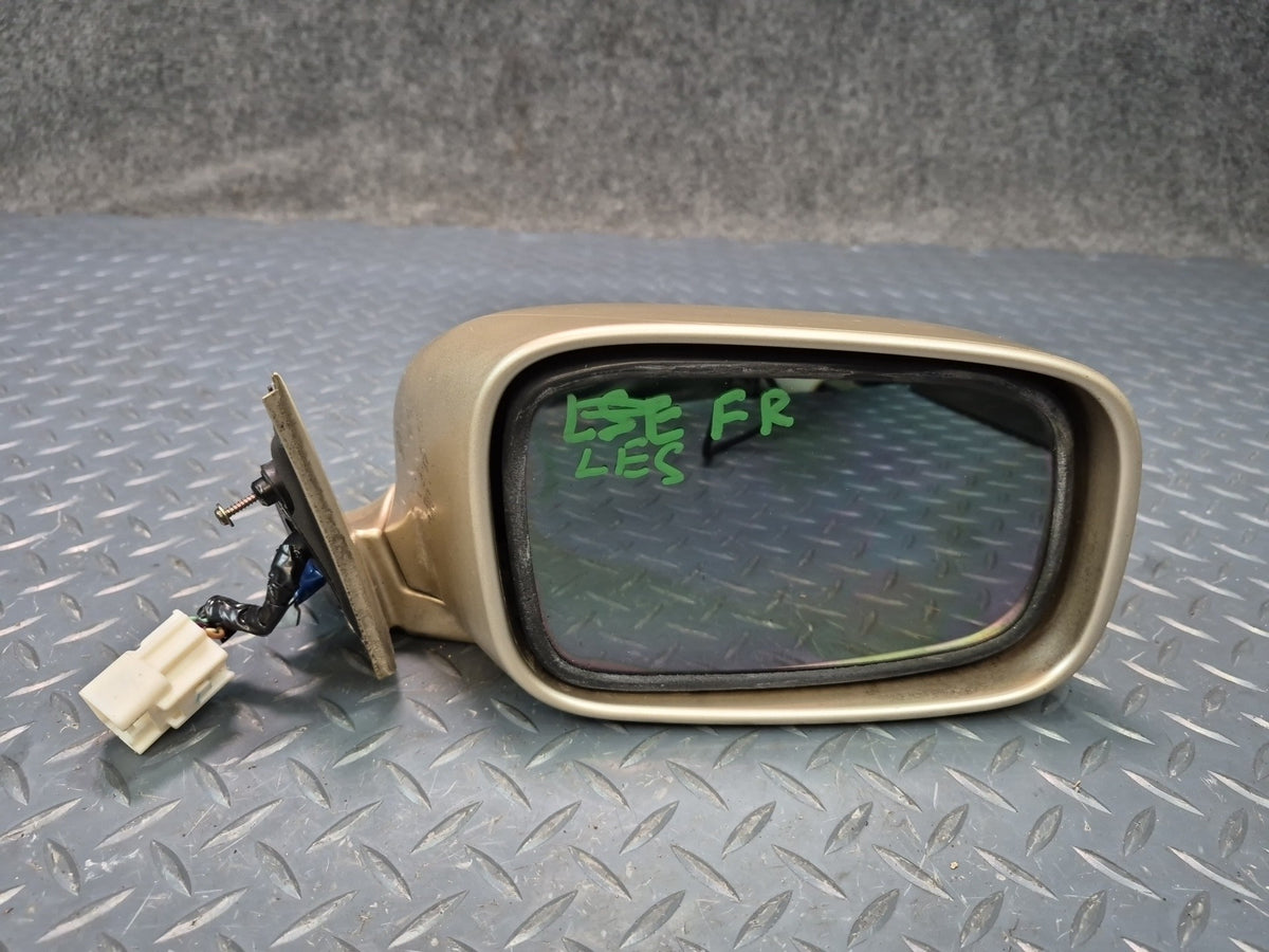 98-99 Lexus UCF20L LS400 Right Door Exterior Side View Heated Mirror White OEM
