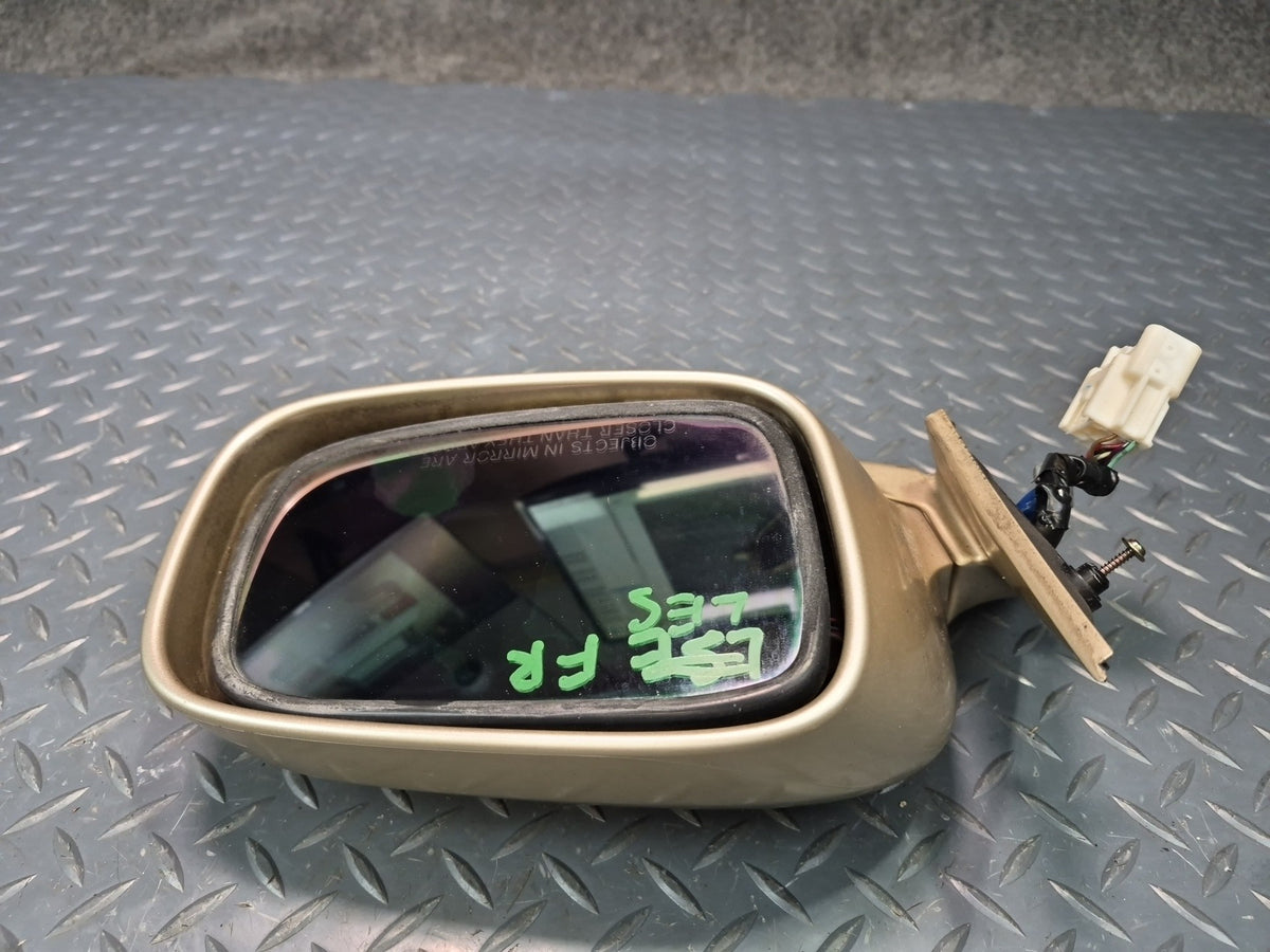98-99 Lexus UCF20L LS400 Right Door Exterior Side View Heated Mirror White OEM