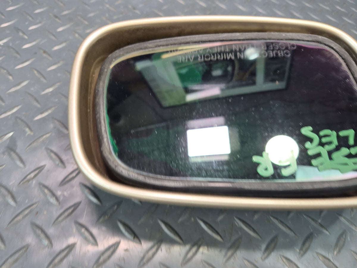 98-99 Lexus UCF20L LS400 Right Door Exterior Side View Heated Mirror White OEM