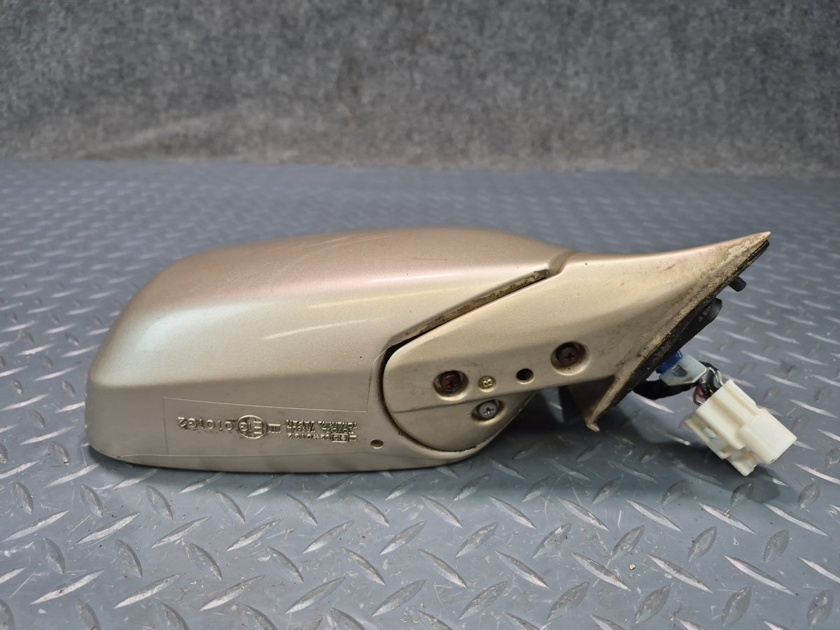 98-99 Lexus UCF20L LS400 Right Door Exterior Side View Heated Mirror White OEM
