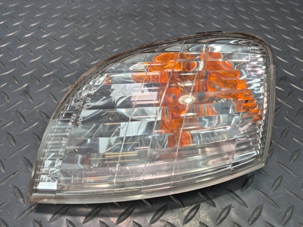 98-00 Lexus UCF20L LS400 Front Left & Right Side Turn Signal Light Lamp Set Dmgd