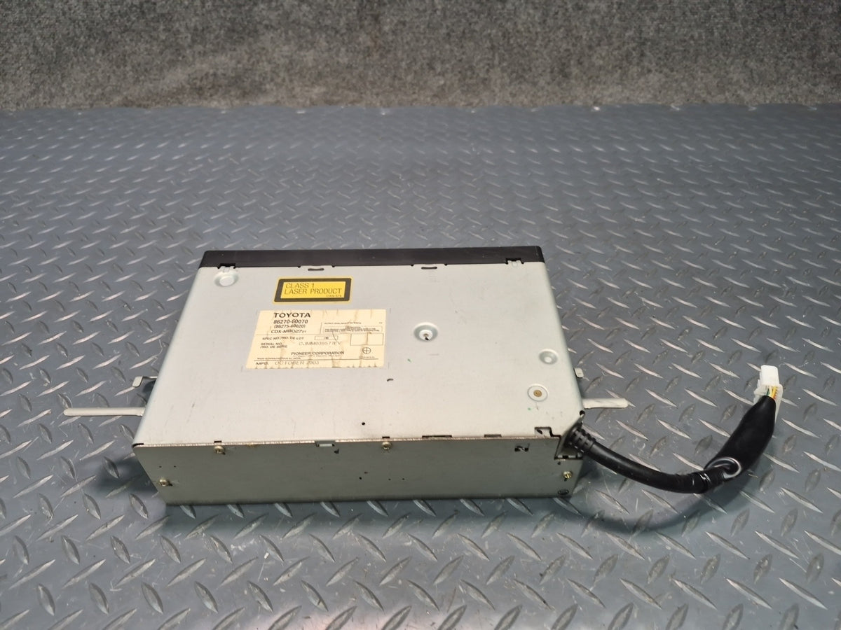 2003-2006 Lexus UZJ120L GX470 CD Changer Player w Magazine 86270-60070