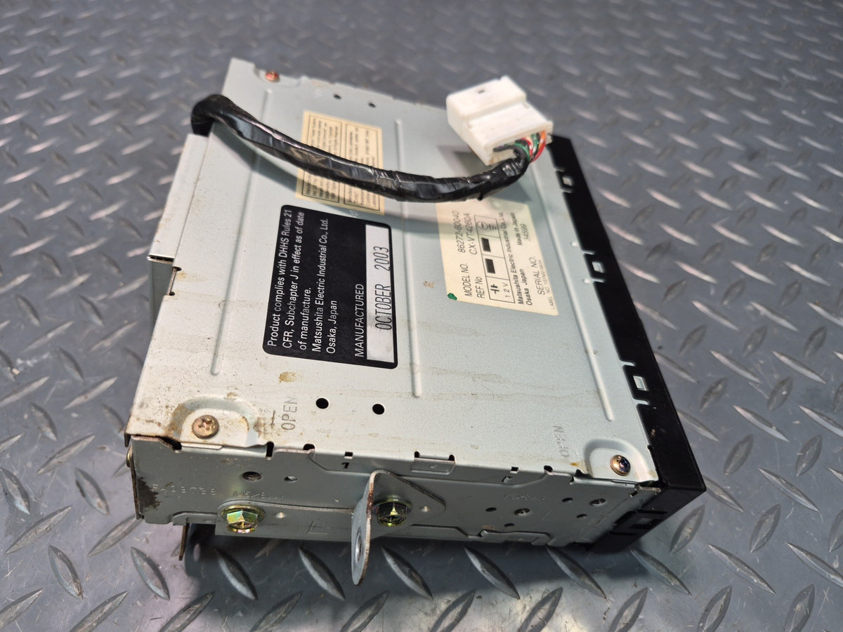 2003-2007 Lexus UZJ120L GX470 Rear Entertainment DVD Player 86272-60040