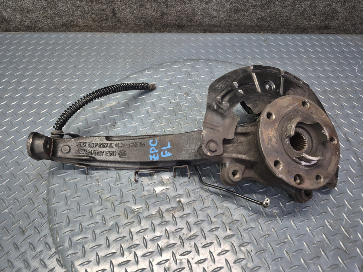 2008-2010 Porsche Cayenne 957 AWD Front Left Spindle Knuckle Wheel Hub Bearing
