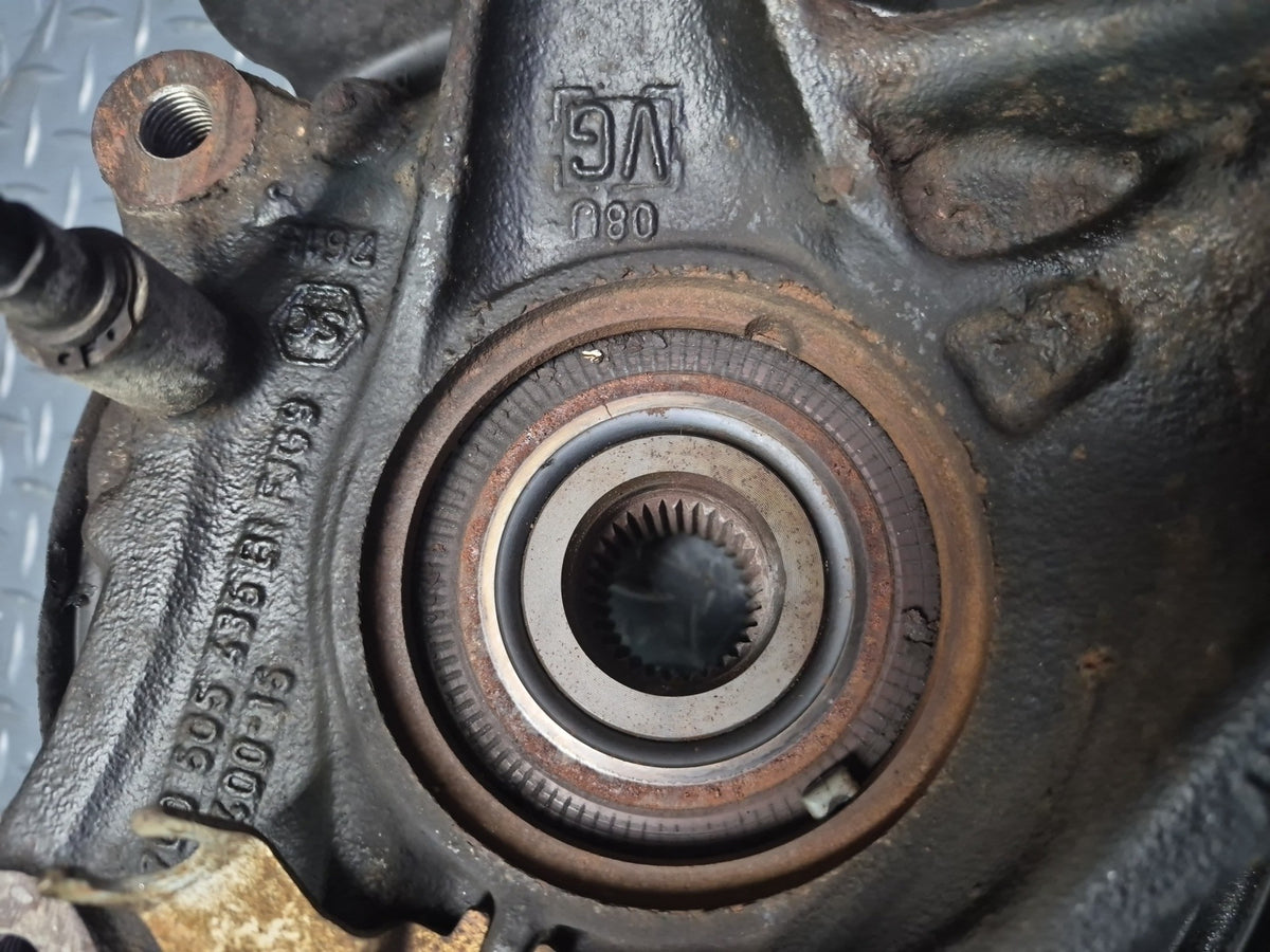 2003-2010 Porsche Cayenne 957 AWD Rear Left Spindle Knuckle Wheel Hub Bearing