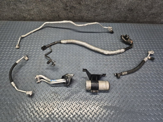 01-06 BMW E46 330Ci M54 A/C Air Condition Hose Pipe Line Dryer Set OEM