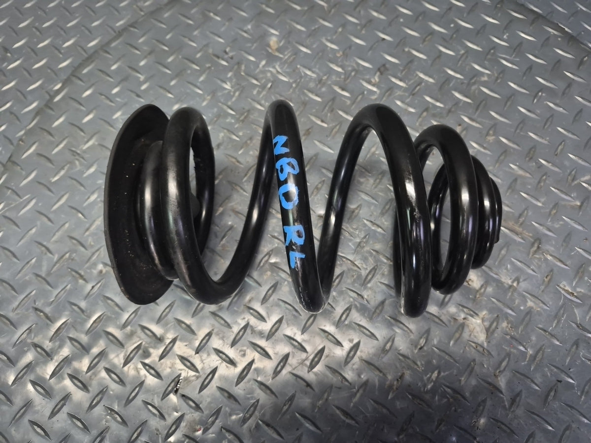 01-06 BMW E46 330Ci Convertible Set of 2 Rear Left & Right Coil Spring OEM