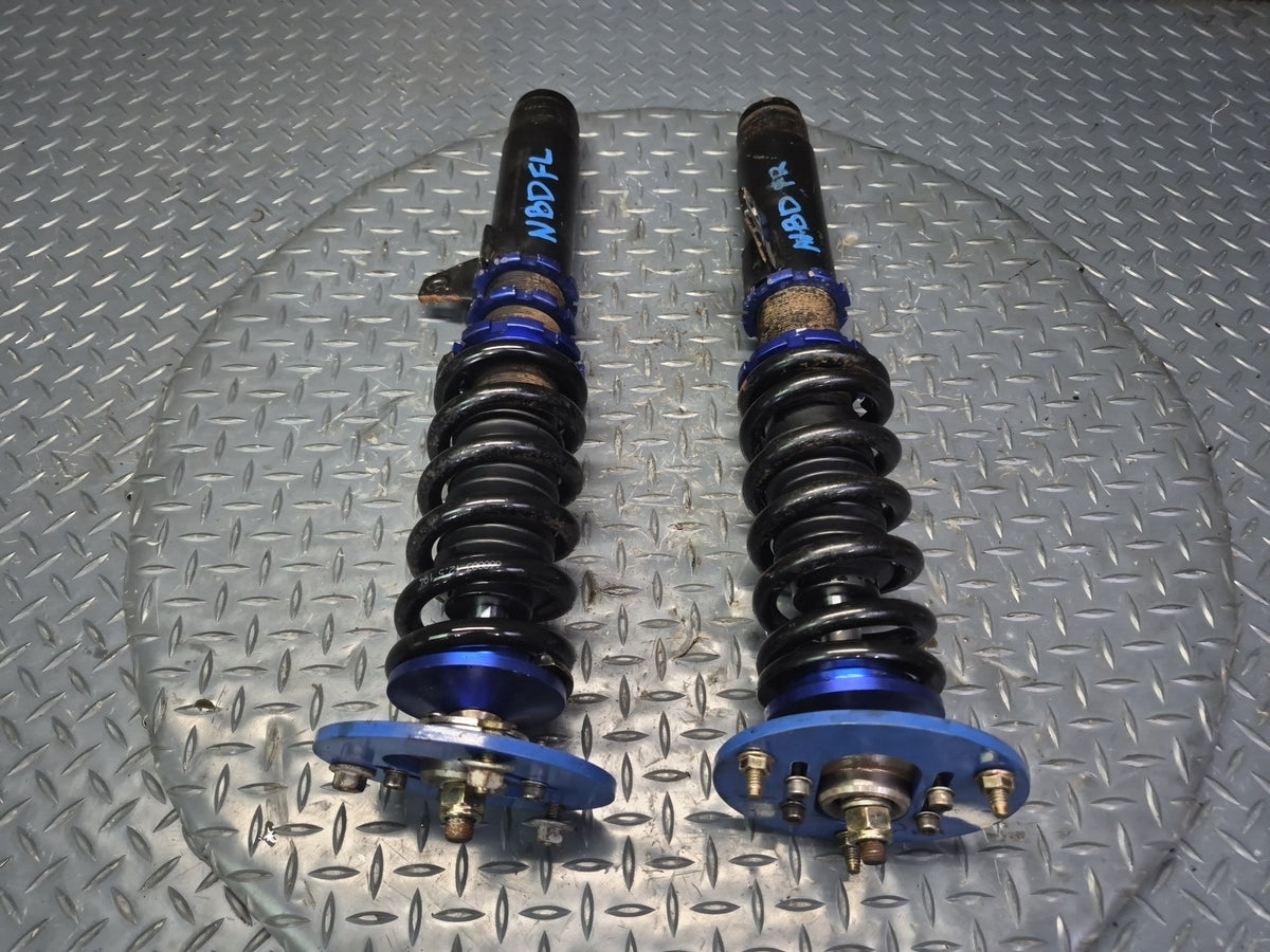 01-06 BMW E46 330Ci Convertible Set of 2 Front Coilover Strut Shock Absorber
