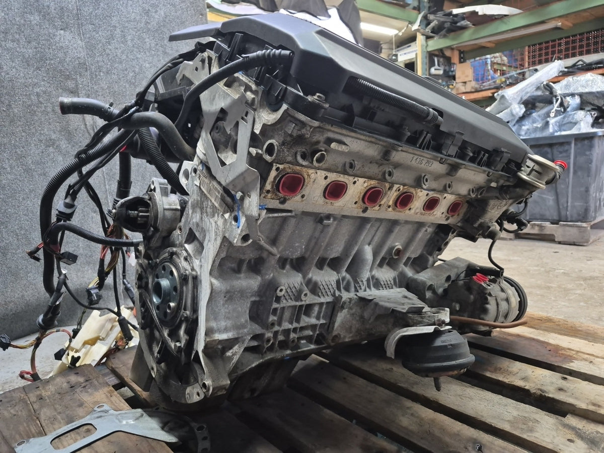 03-05 BMW E85 Z4 RWD M/T 3.0L M54 M54B30 Complete Engine Motor 101K Miles OEM