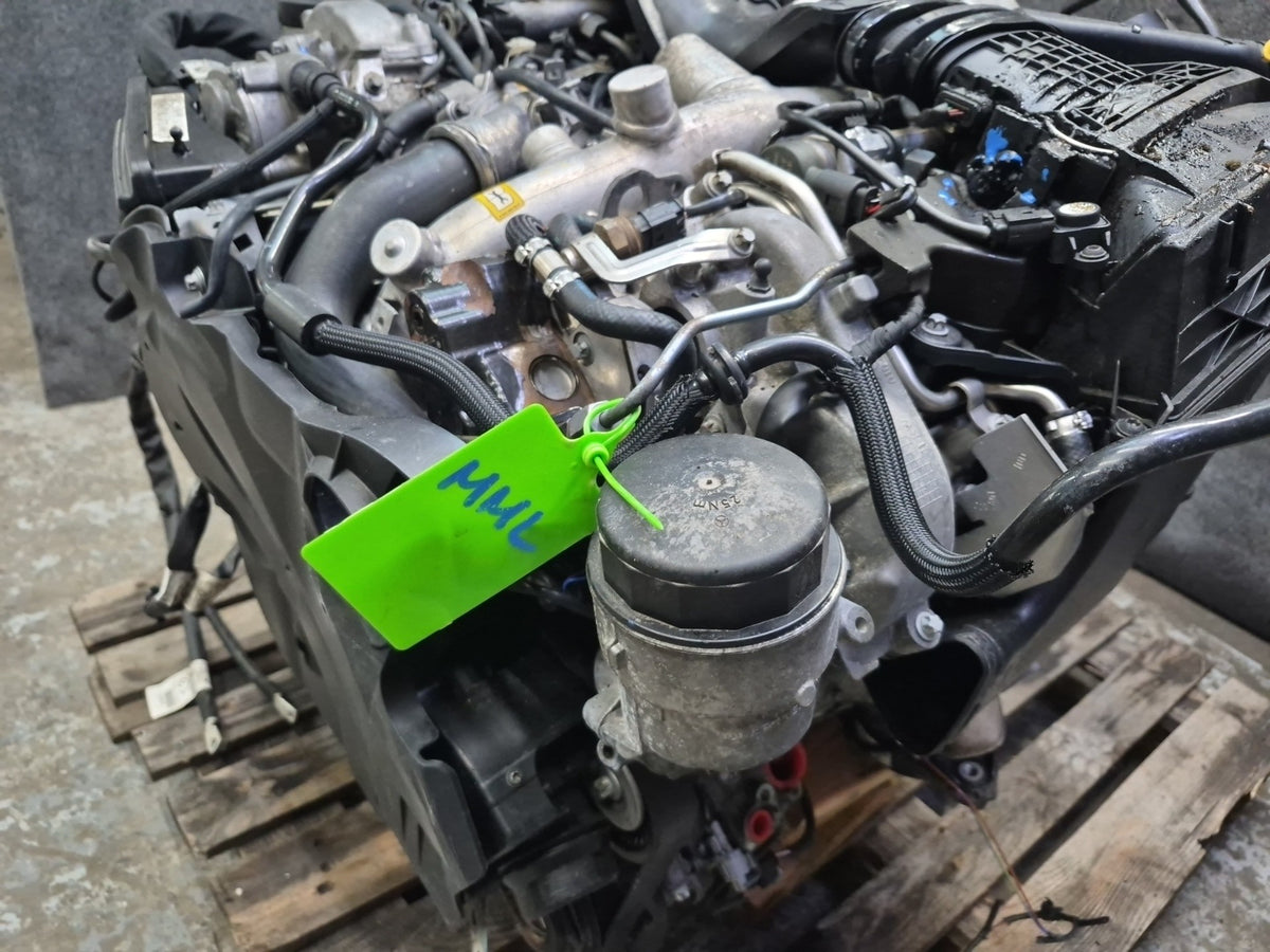 2012-2015 Mercedes W166 ML350 3.0L OM642 Diesel Bluetec Engine Motor 155K Miles