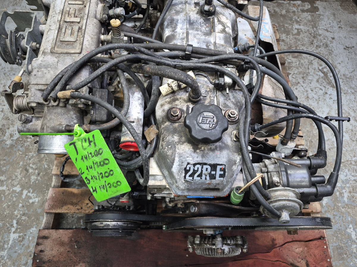 1983 Toyota Celica RA65 2.4L 22R-EC VIN R 4TH Digit Complete Engine Motor 177k