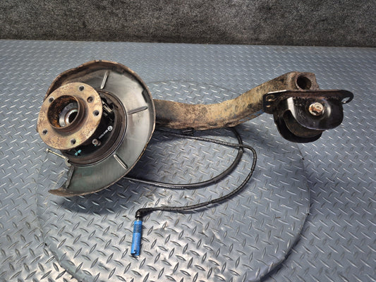 03-08 BMW E85 Z4 RWD Rear Left Spindle Knuckle Trailing Arm Hub Bearing 101K OEM