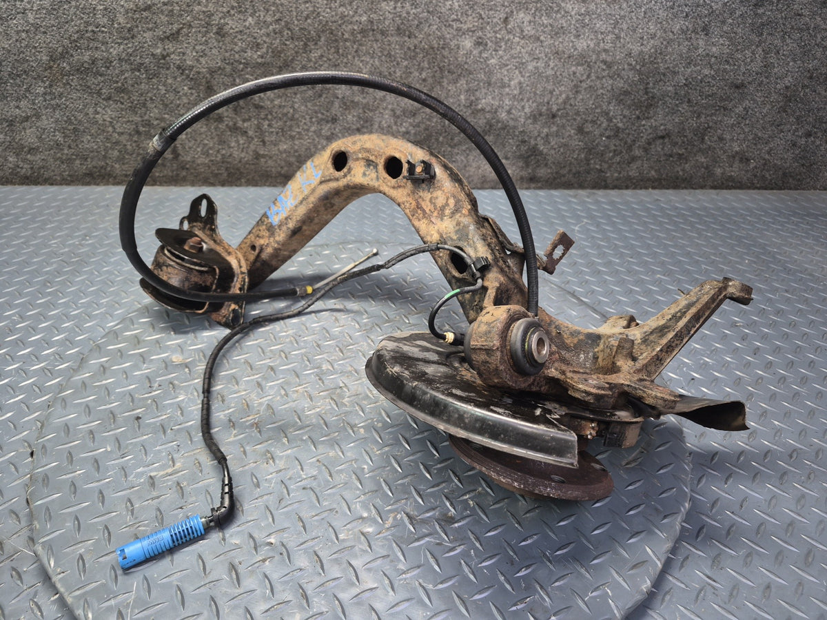 03-08 BMW E85 Z4 RWD Rear Left Spindle Knuckle Trailing Arm Hub Bearing 101K OEM