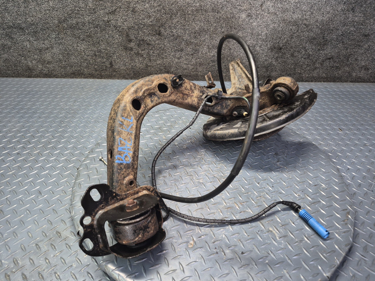 03-08 BMW E85 Z4 RWD Rear Left Spindle Knuckle Trailing Arm Hub Bearing 101K OEM