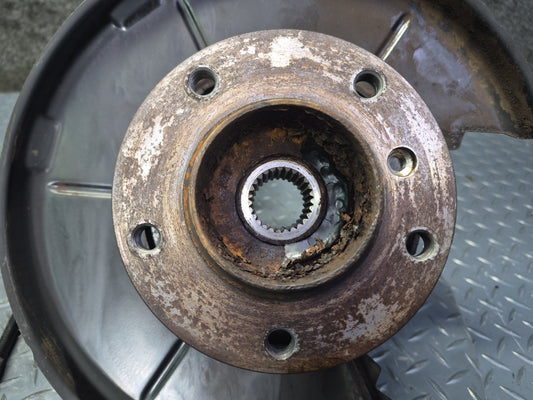 03-08 BMW E85 Z4 RWD Rear Right Spindle Knuckle Trailing Arm Hub Bearing OEM