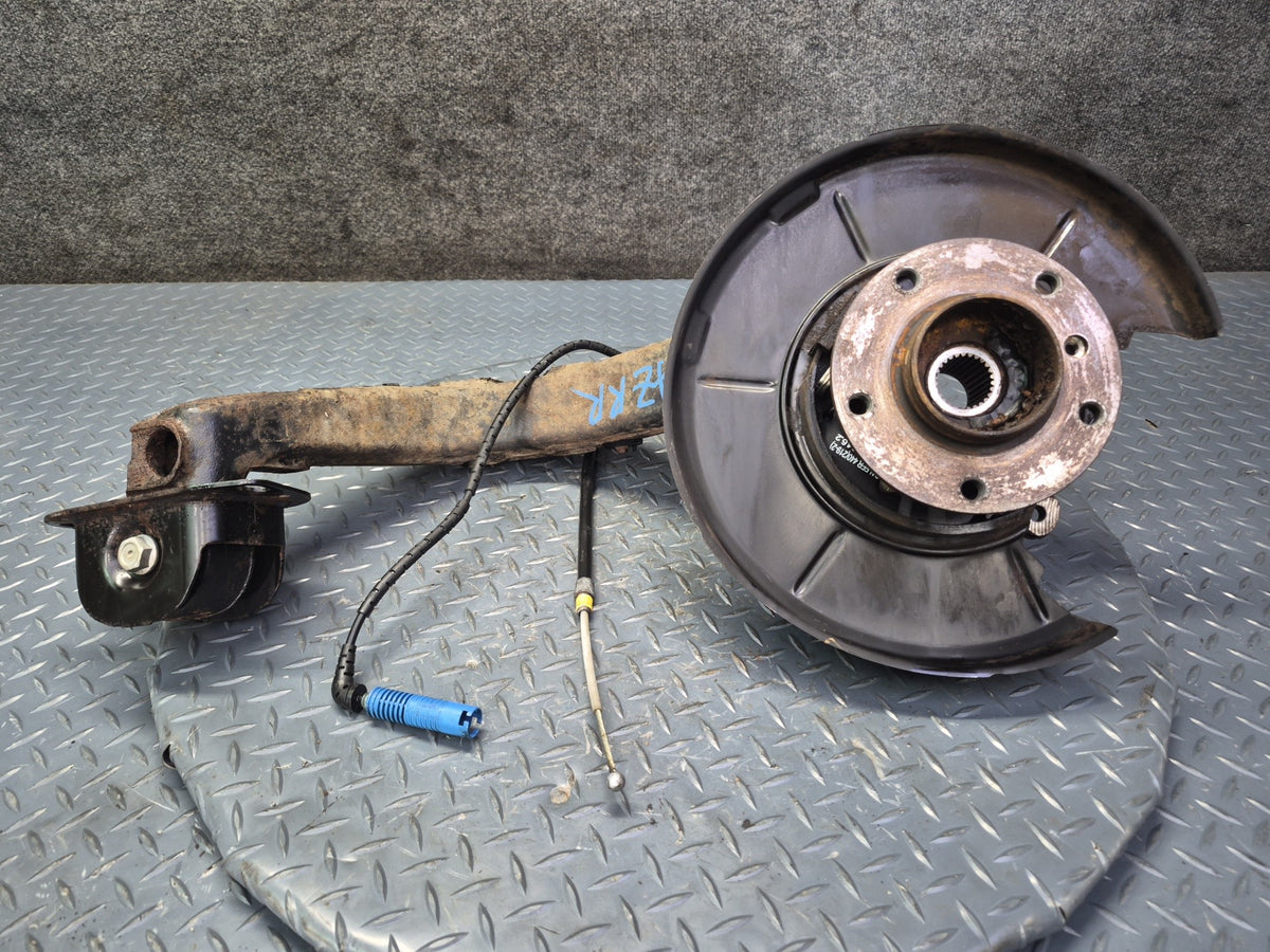 03-08 BMW E85 Z4 RWD Rear Right Spindle Knuckle Trailing Arm Hub Bearing OEM