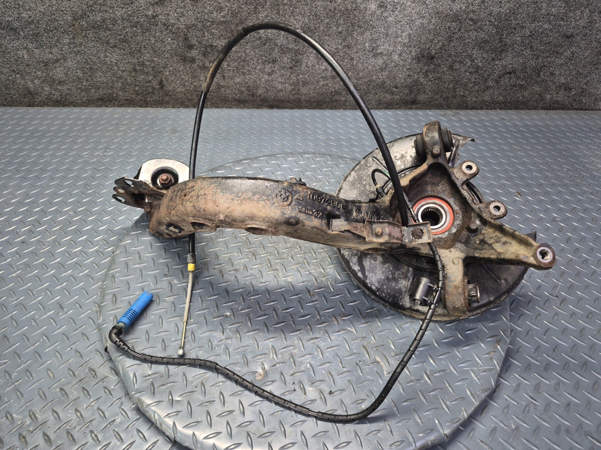 03-08 BMW E85 Z4 RWD Rear Right Spindle Knuckle Trailing Arm Hub Bearing OEM