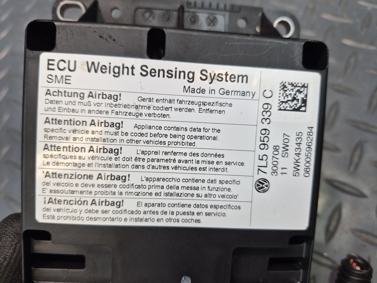 2003-2010 Porsche Cayenne 957 Seat Weight Occupancy Sensor Control Module OEM