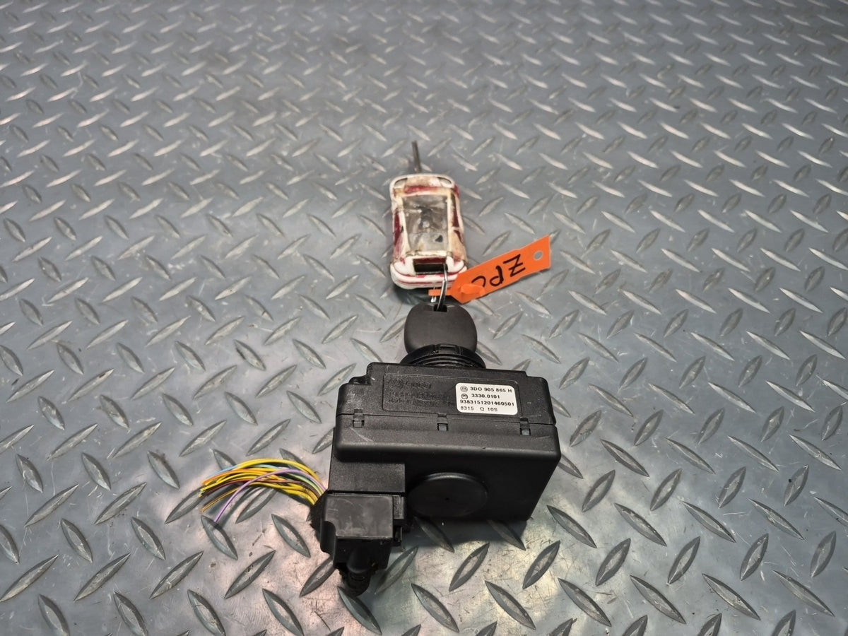 2003-2010 Porsche Cayenne 957 Ignition Switch w KEY 3D0905865H OEM