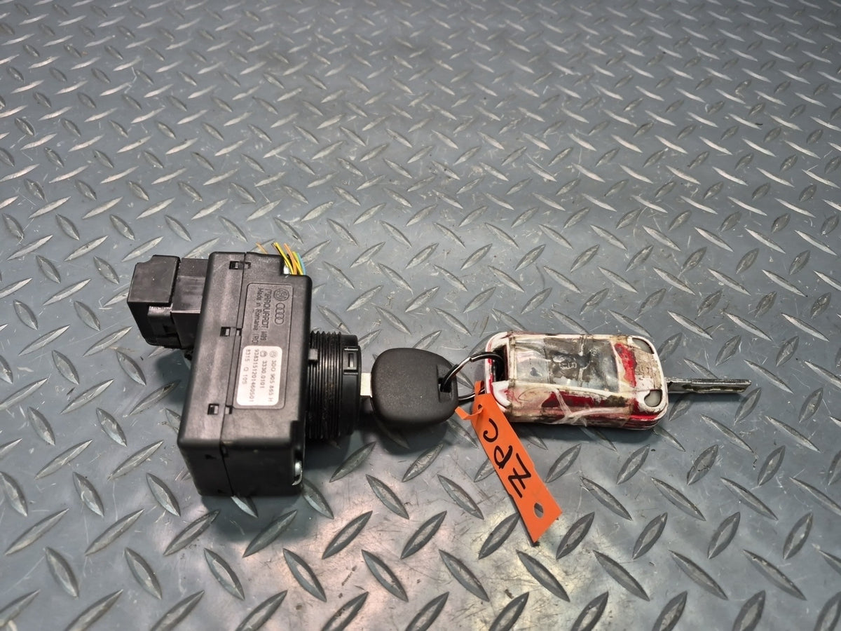 2003-2010 Porsche Cayenne 957 Ignition Switch w KEY 3D0905865H OEM