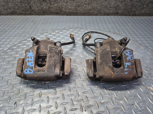 03-08 BMW E86 E85 Z4 3.0L RWD Set of 2 Rear Left & Right Brake Caliper 101K OEM