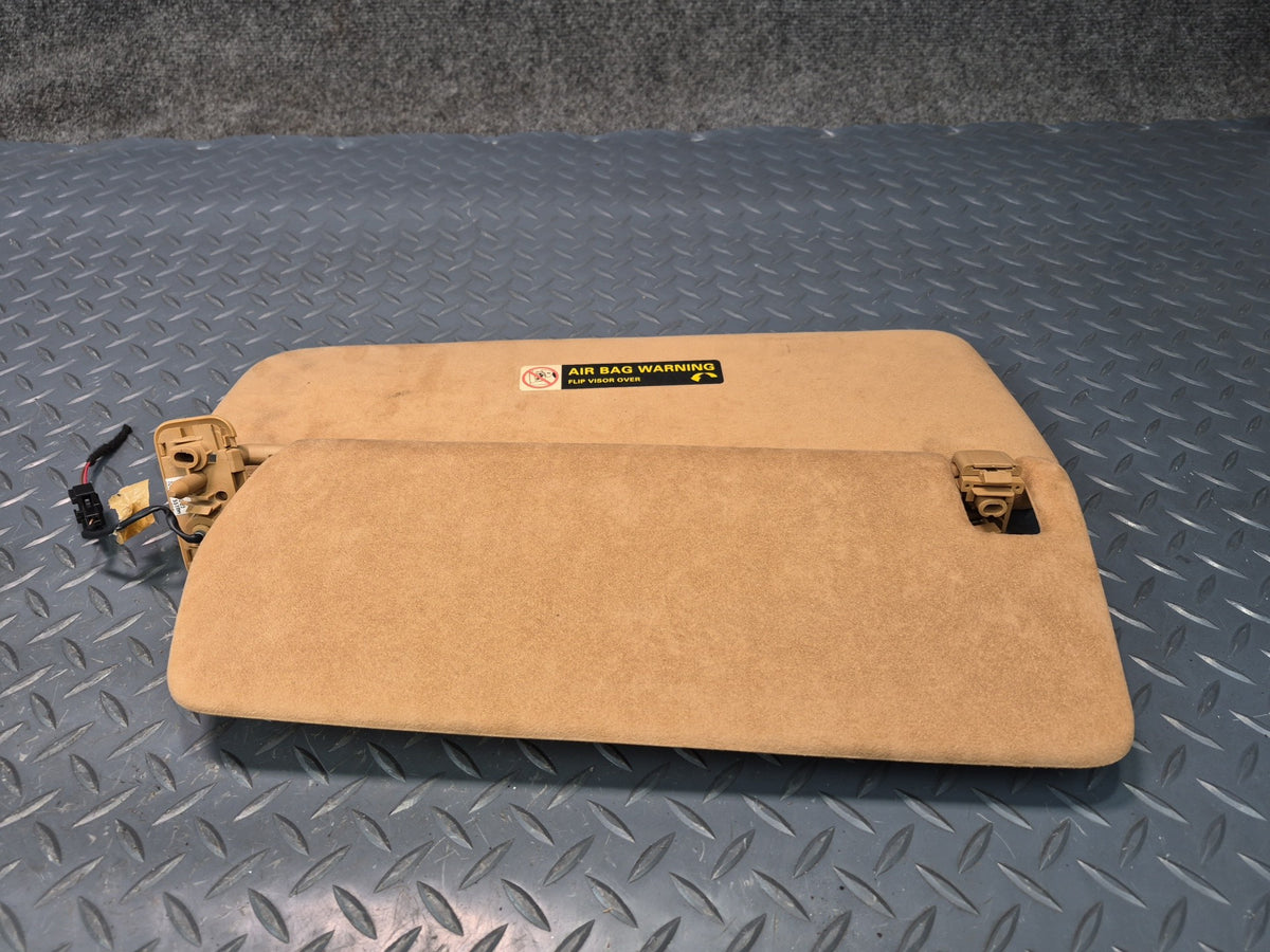 2008-2010 Porsche Cayenne 957 Front Left & Right Sun Visor Set of 2