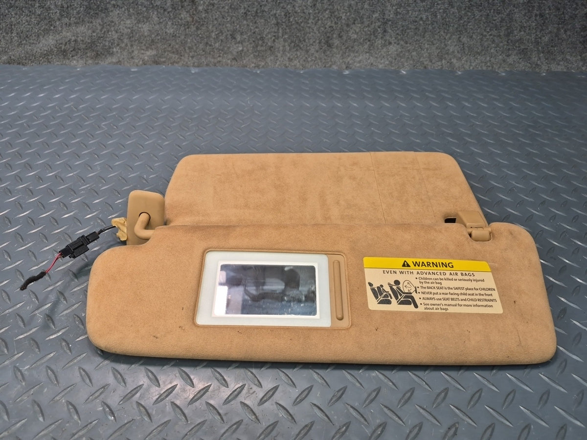 2008-2010 Porsche Cayenne 957 Front Left & Right Sun Visor Set of 2