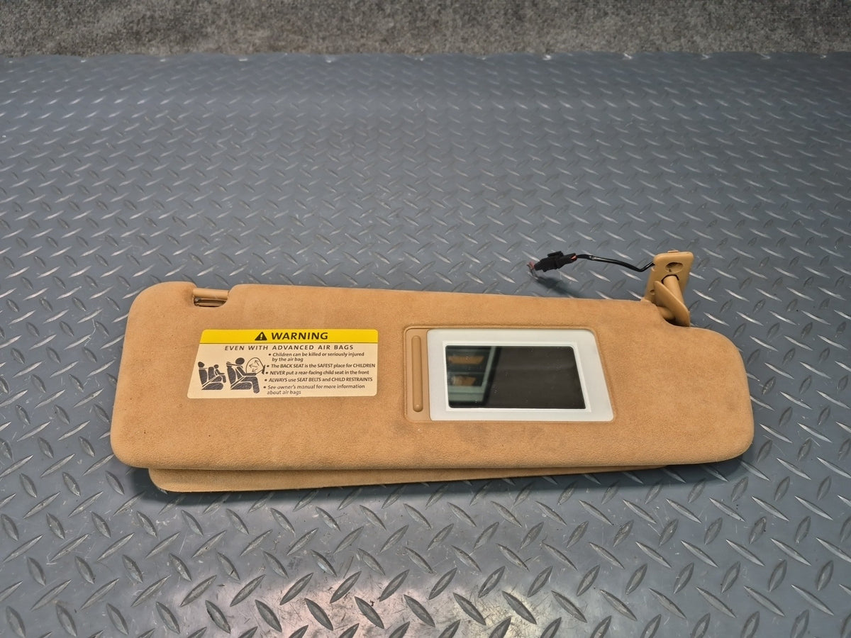 2008-2010 Porsche Cayenne 957 Front Left & Right Sun Visor Set of 2