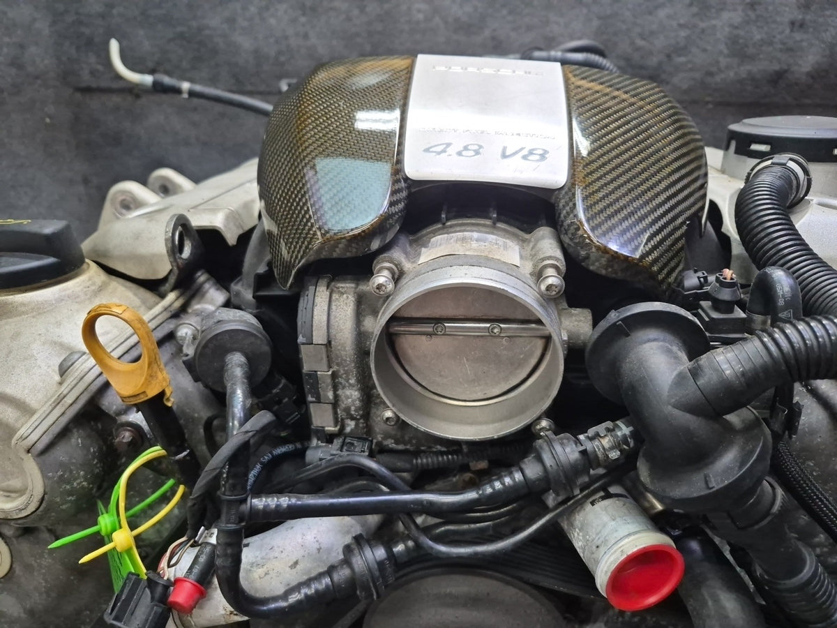 09-10 Porsche Cayenne 957 4.8L M48.51 VIN C 5th Digit Engine Motor w Turbos 160k