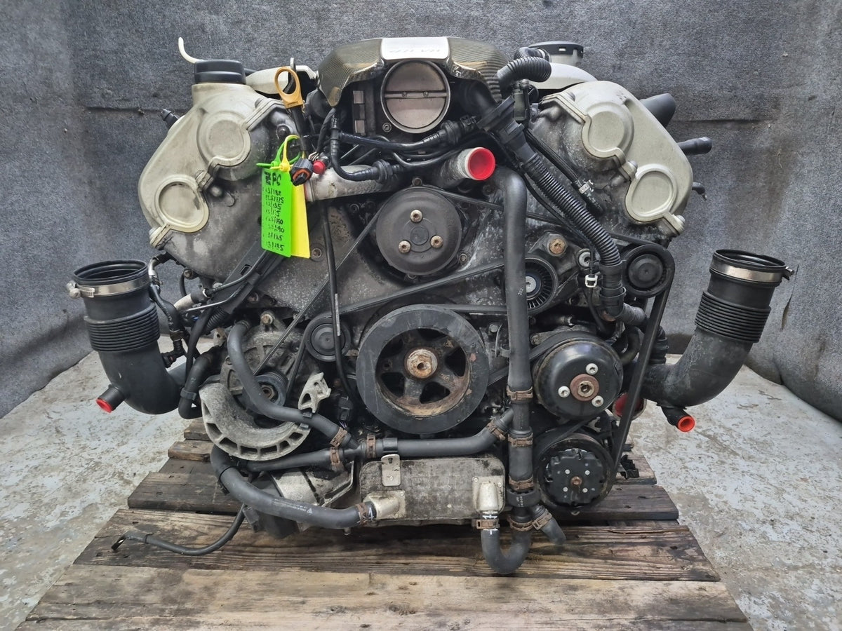 09-10 Porsche Cayenne 957 4.8L M48.51 VIN C 5th Digit Engine Motor w Turbos 160k