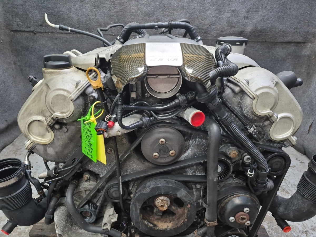 09-10 Porsche Cayenne 957 4.8L M48.51 VIN C 5th Digit Engine Motor w Turbos 160k
