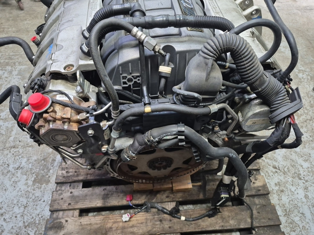 09-10 Porsche Cayenne 957 4.8L M48.51 VIN C 5th Digit Engine Motor w Turbos 160k
