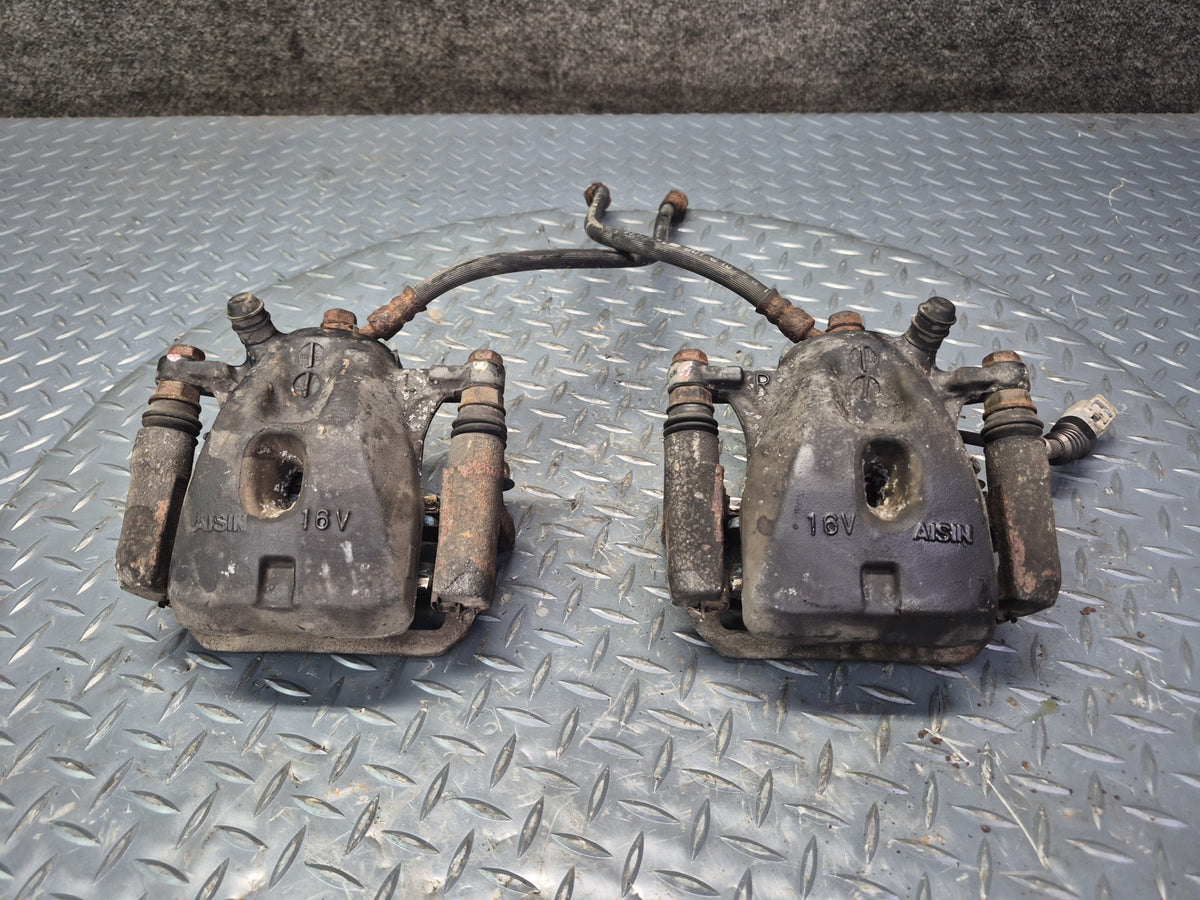 98-00 Lexus UCF20L LS400 Set of 2 Rear Left & Right Brake Caliper 139K Miles OEM