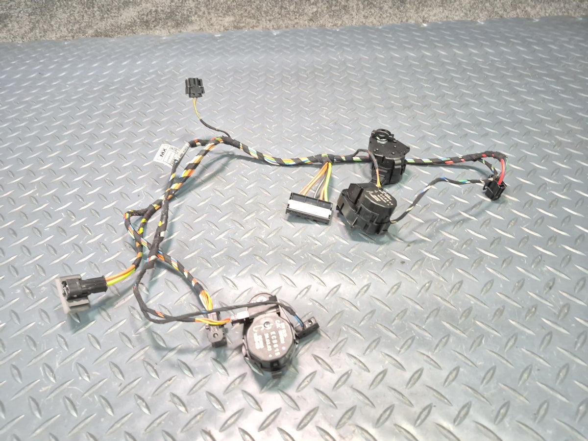 03-08 BMW E86 E85 Z4 A/C Heater Flap Door Actuator Motor w Wiring Set OEM