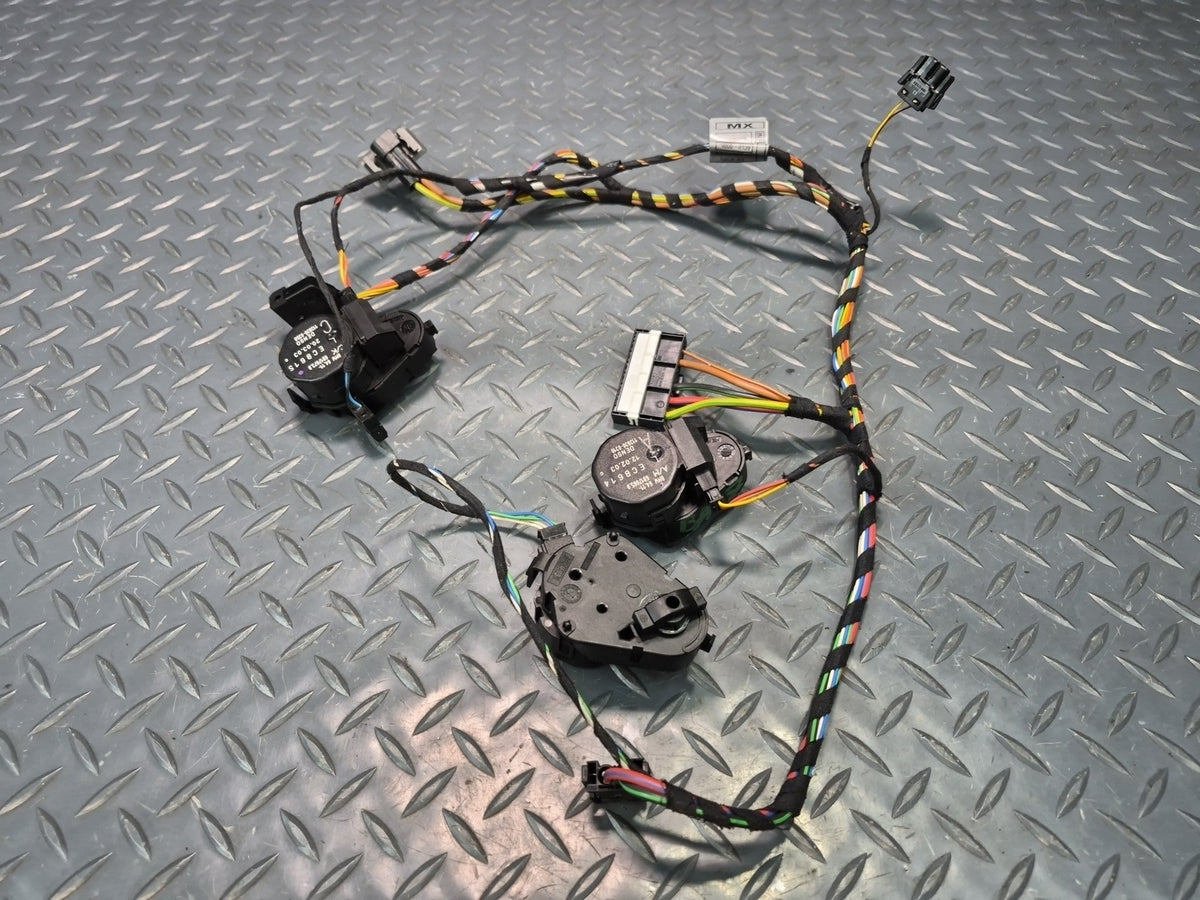 03-08 BMW E86 E85 Z4 A/C Heater Flap Door Actuator Motor w Wiring Set OEM