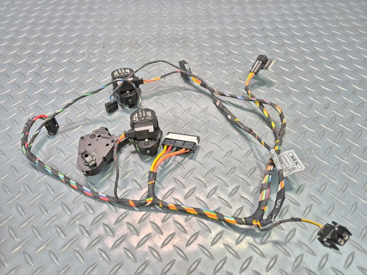03-08 BMW E86 E85 Z4 A/C Heater Flap Door Actuator Motor w Wiring Set OEM