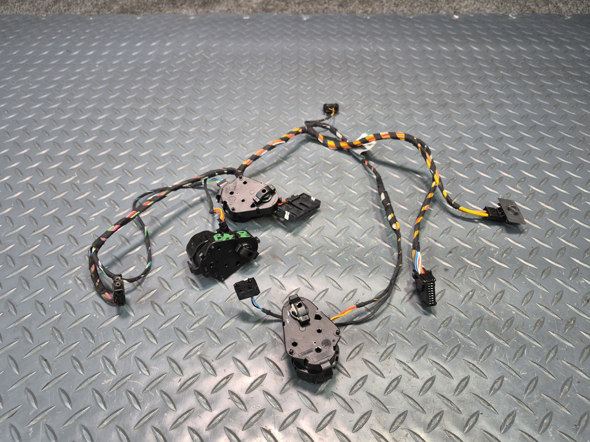 03-08 BMW E86 E85 Z4 A/C Heater Flap Door Actuator Motor w Wiring Set OEM