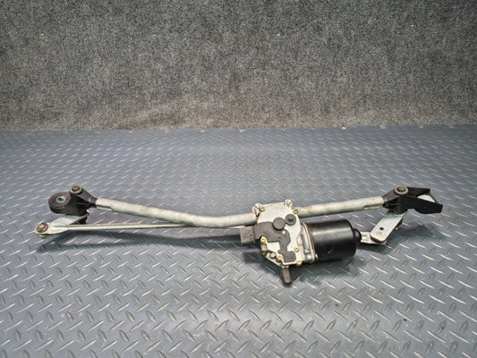 03-08 BMW E85 Z4 Front Windshield Wiper Transmission Linkage w Motor OEM