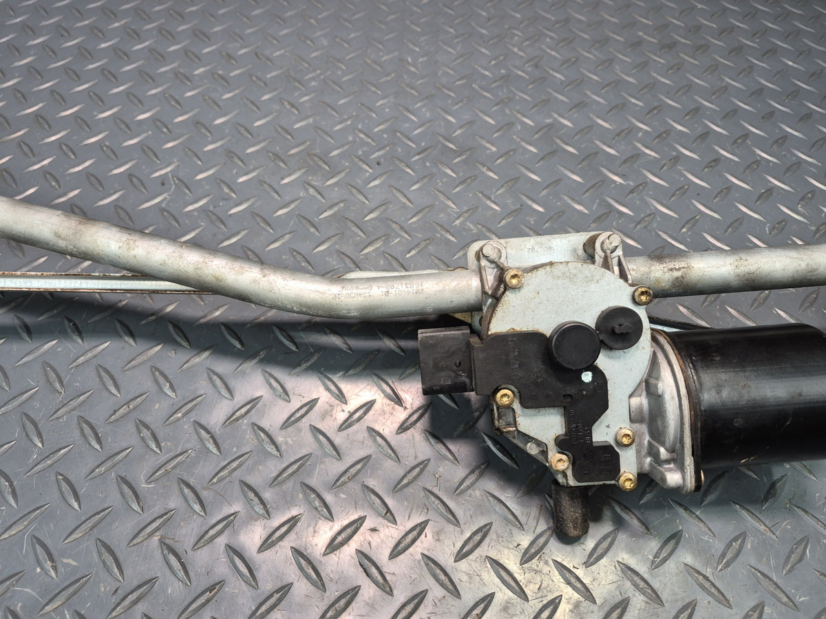 03-08 BMW E85 Z4 Front Windshield Wiper Transmission Linkage w Motor OEM
